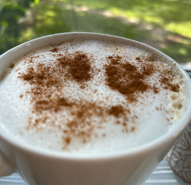 A cup of coffee at home