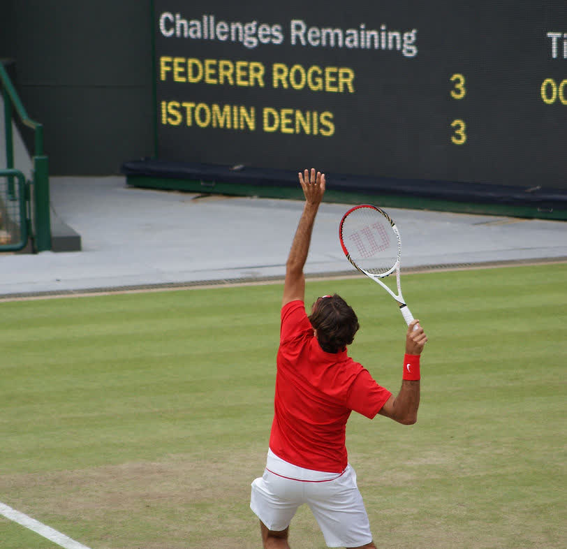A tennis court